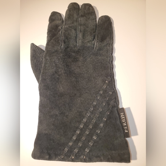 Vintage Perrin suede gloves - Picture 5 of 6